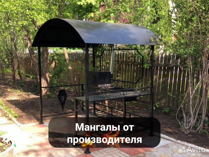 Мангалы с крышей от произвотеля