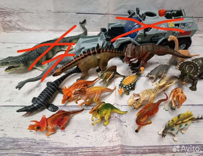 Динозавры фигурки