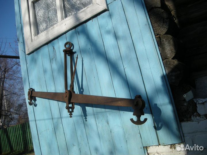 Весы коромысловые огромные весовое коромысло