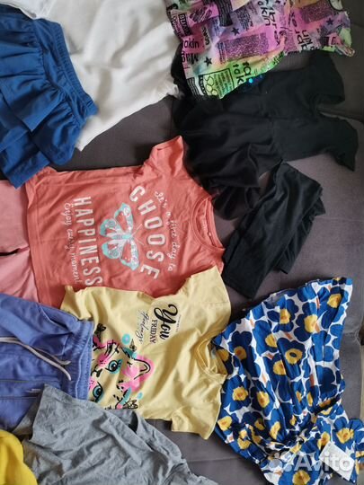 Детские вещи пакетом на девочку 104 110