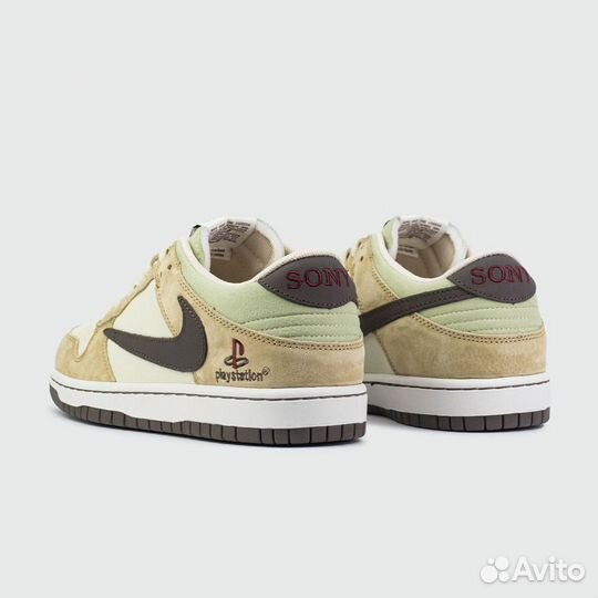 Кроссовки Nike Dunk Low x PS Brown