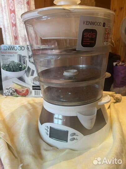 Пароварка kenwood