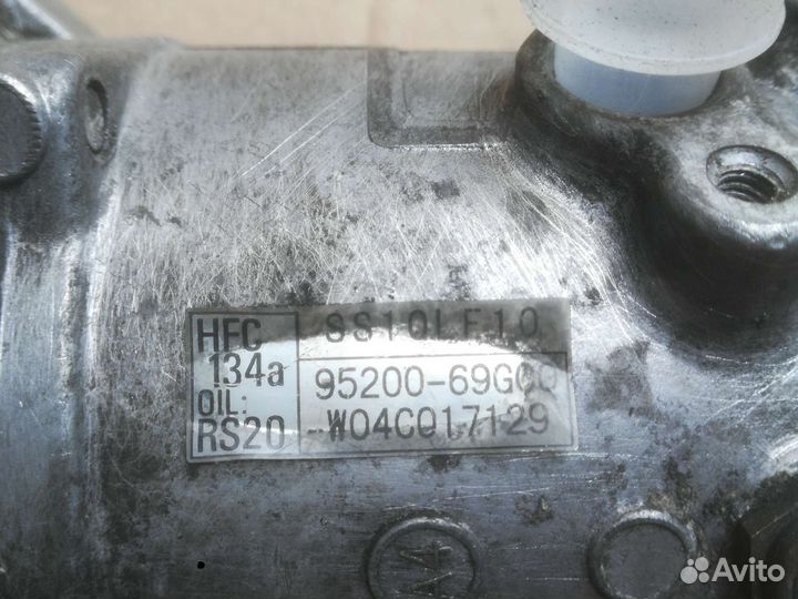 Компрессор кондиционера suzuki swift ignis