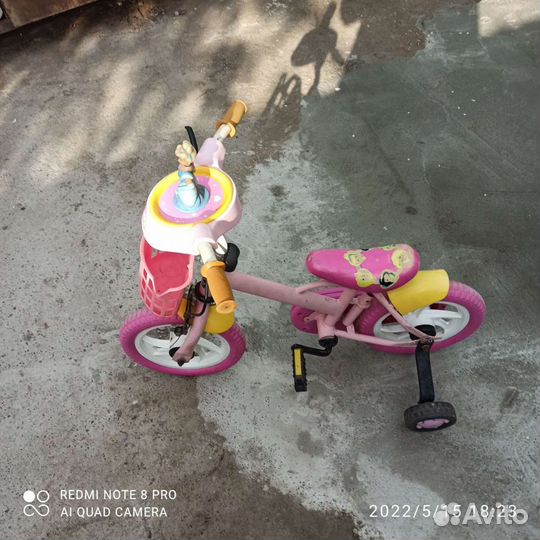 Детский велосипед бу трех колесный