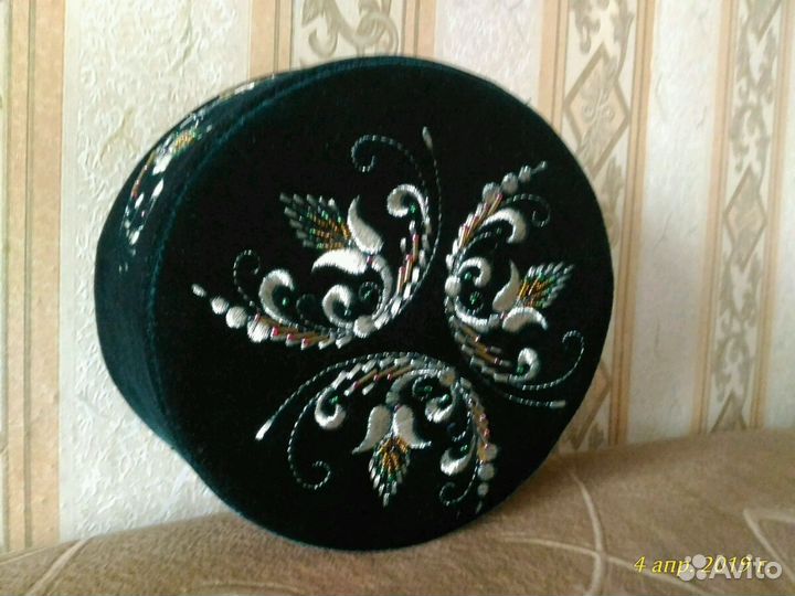 Тюбетейка праздничная,мусульманская,р.58-60