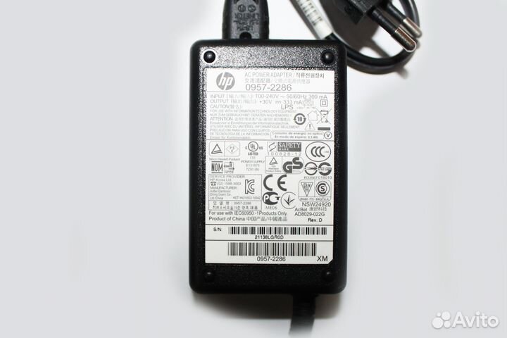 Блок питания для мфу HP 0957-2286 / 0957-2280