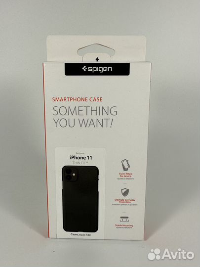 Чехол iPhone 11 Spigen Thin Fit новый оригинальный