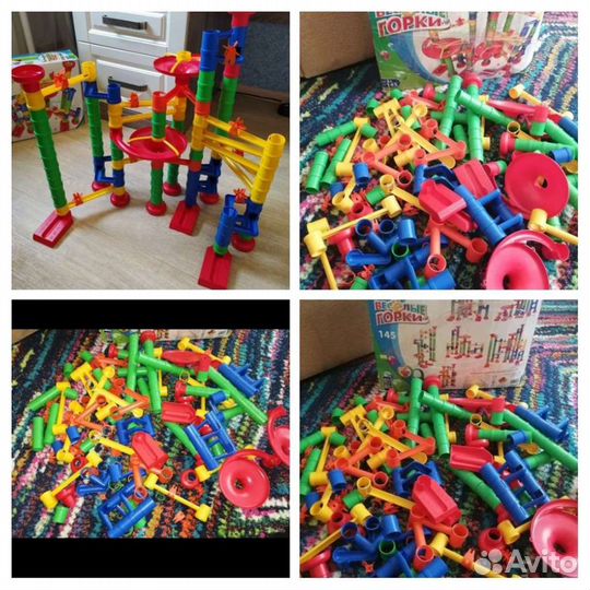 Конструктор, железная дорога и др