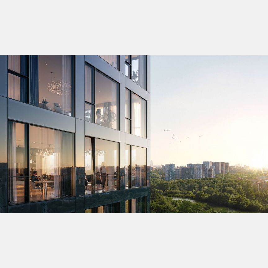 2-к. квартира, 55,3 м², 44/46 эт.