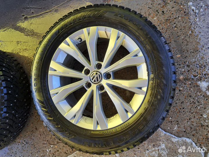 Оригинальные колеса Volkswagen Tiguan R17