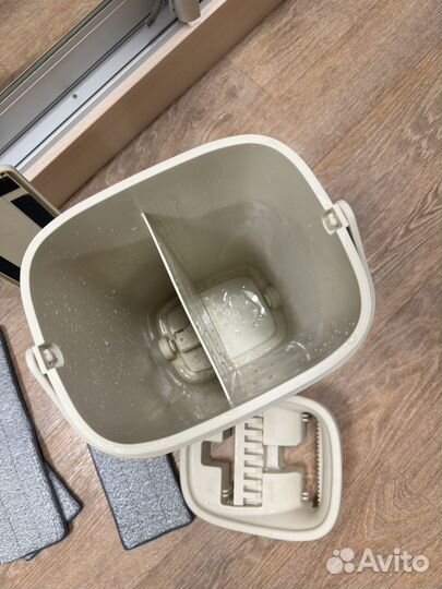 Швабра с ведром и отжимом, бу