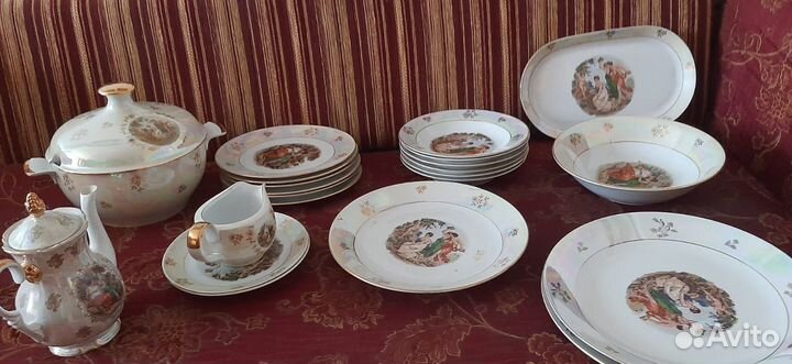 Набор столовой посуды Мадонна ГДР