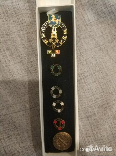 Значки Чехия Горный Институт Ostrava