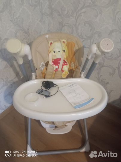 Стульчик для кормления, электрокачели