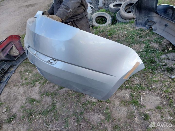 Задний бампер на skoda octavia a7