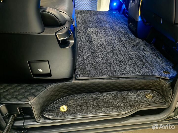 3d ковры из экокожи Alphard 30