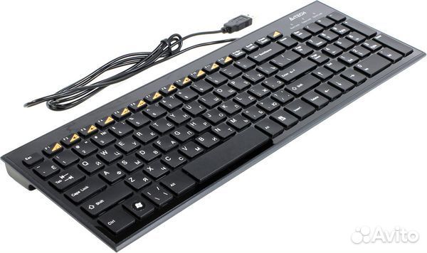 Клавиатура A4Tech KX-100 USB черный