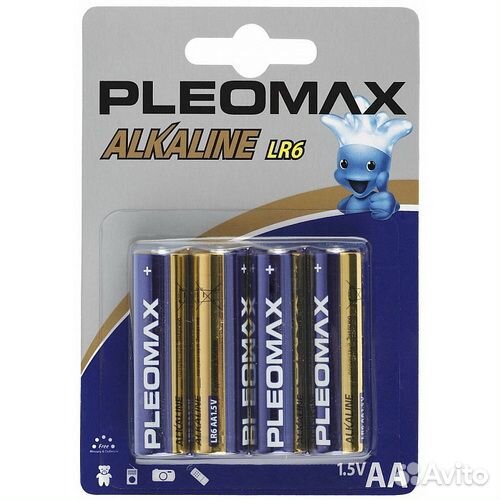 Батарея Samsung Pleomax LR6(AA) 4 шт