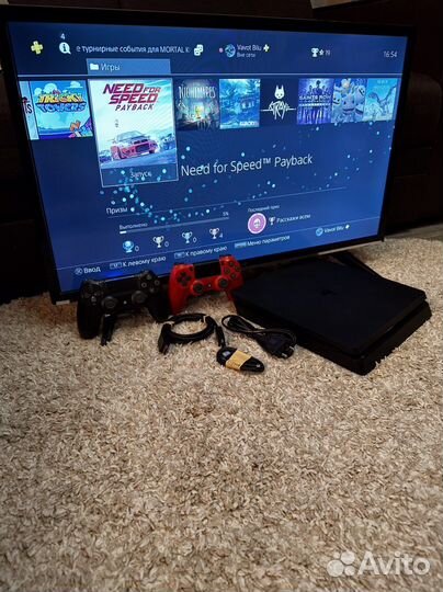 Sony playstation 4 slim + 400 игр