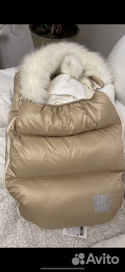 Конверт зимний на выписку и в коляску