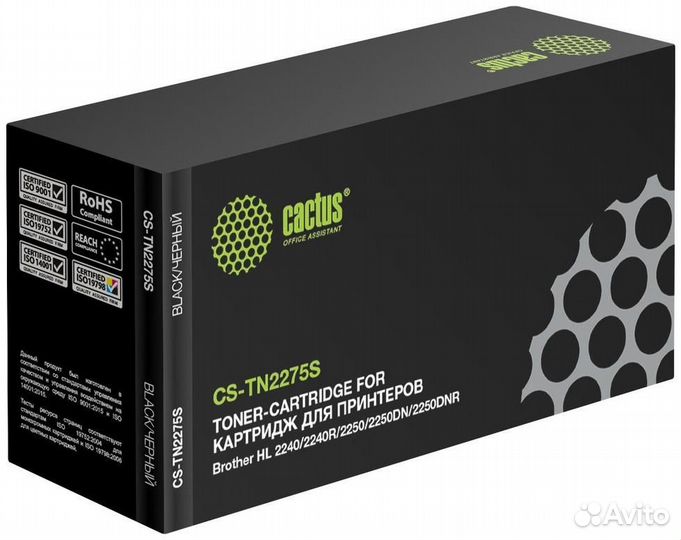 Картридж Cactus CS-TN2275S (943990) 1443685