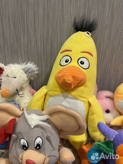 Мягкие игрушки пакетом цена за все