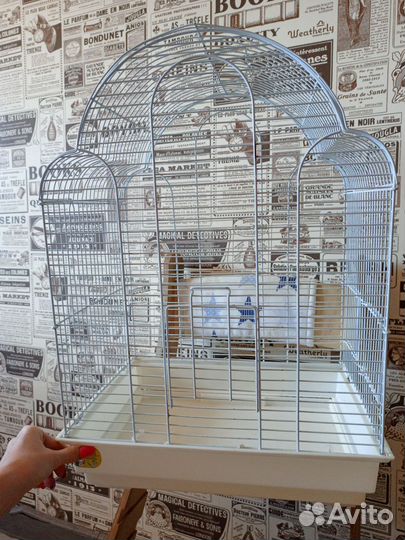 Большая клетка для птиц попугаев