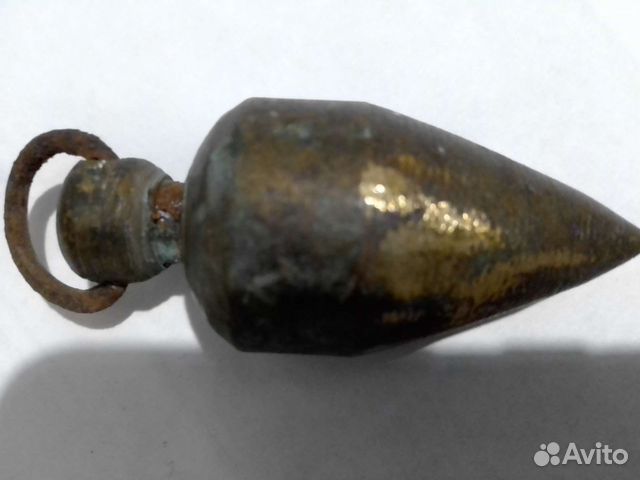 Антикварный инструмент - Отвес, металл