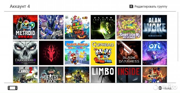 Игрухи на Nintendo Switch