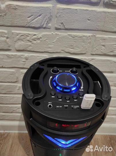 Блютуз колонка с караоке