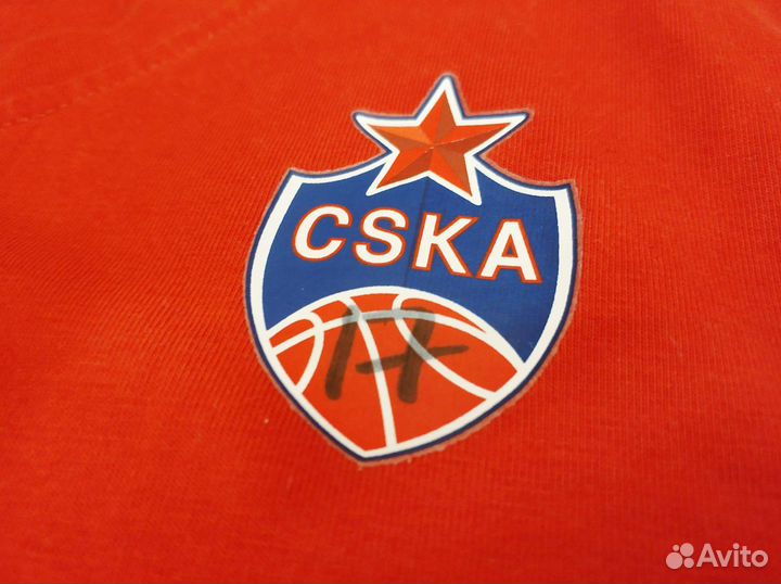 Футболка пбк цска Саймон #11 от игрока Эксклюзив