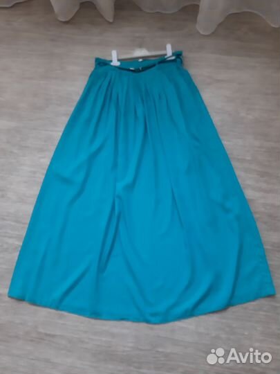 Юбка длинная из штапеля, новая. 44 р