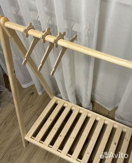 Вешалки-плечики детские из дерева