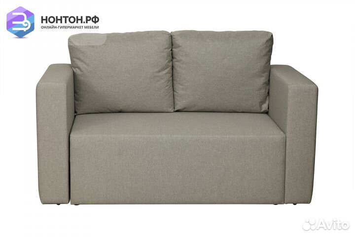 Диван выкатной Дэнвер серо-бежевый