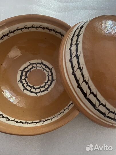 2 пиалы- тарелки керамика времен СССР