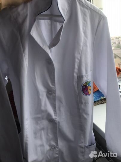 Халат белый медицинский