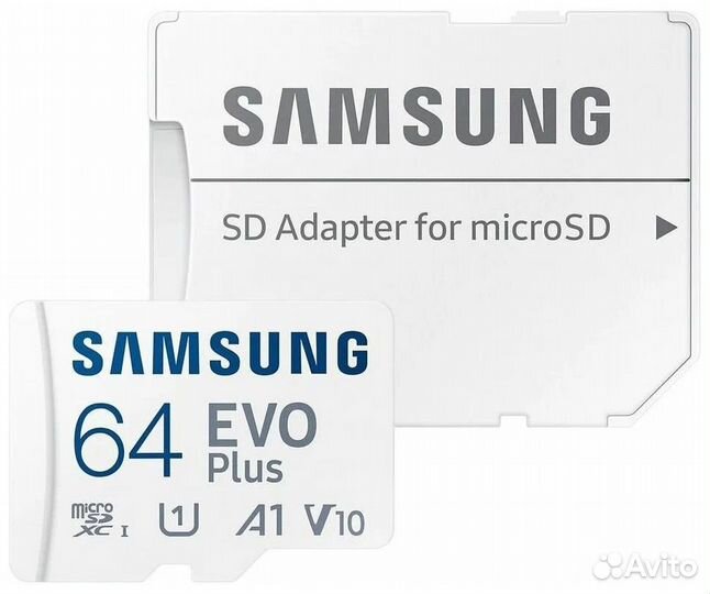 Карта памяти microsdhc Samsung EVO Plus Class10 U
