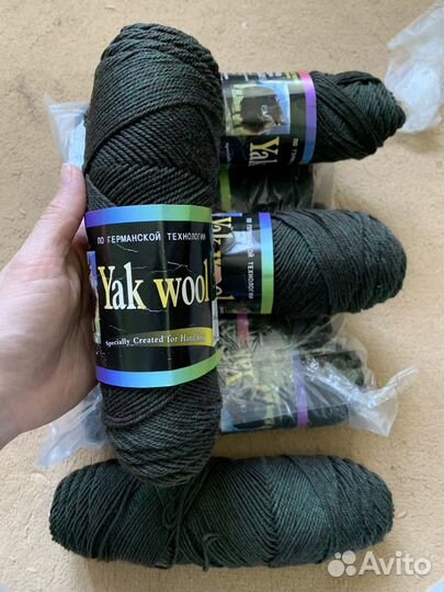 Пряжа шерсть 100