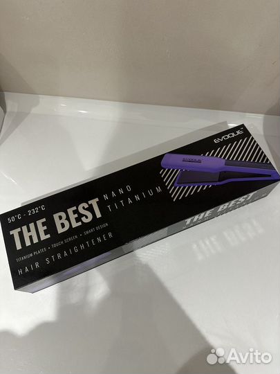 Утюжок Evoque титановые широкие пластины