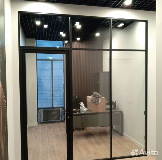 Перегородка стекло