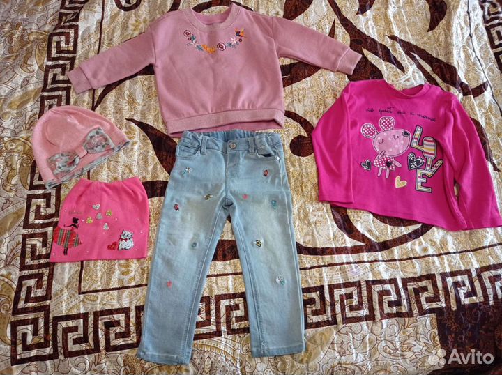 Вещи пакетом на девочку