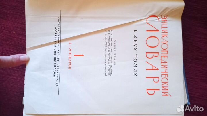 Энциклопедический словарь СССР