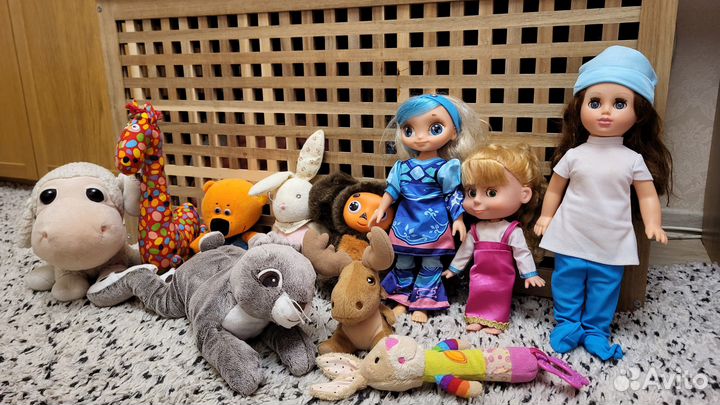 Детские игрушки мягкие