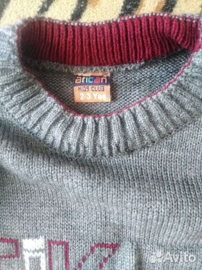 Свитер детский новый