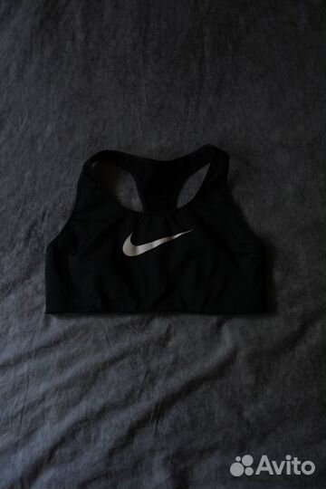 Топ спортивный Nike чёрный M