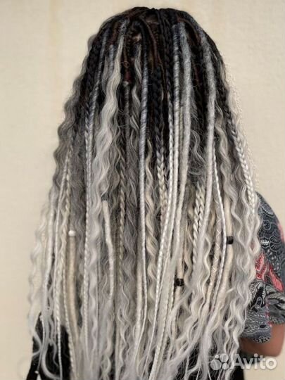 Заплетение дред, дэ-кудрей, дэ-дред и дэ-кос