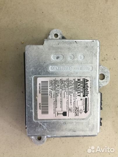 Блок управления srs renault megane 2