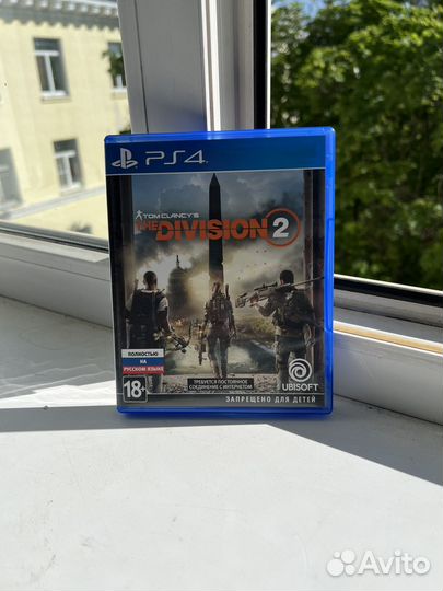 The division 2 диск на ps4