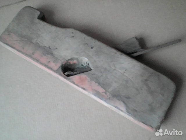 Старинный ручной деревянный рубанок отборник