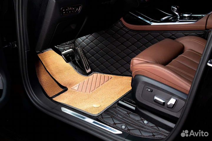 3D Коврики Haval Салон Багажник из Экокожи